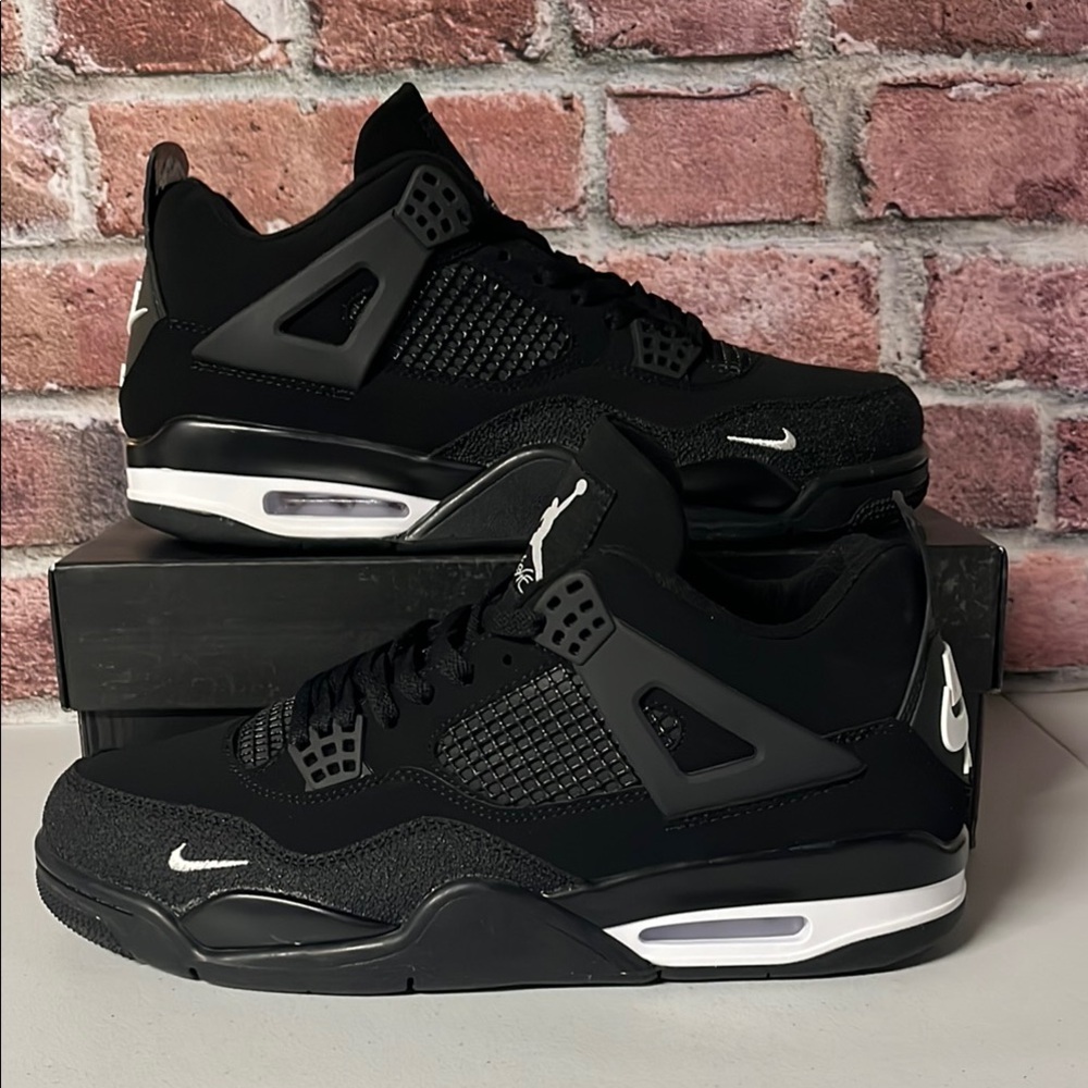 Jordan 4 Retro OG Nigel Sylvester Bike Air Brick by Brick Black. Unreleased
